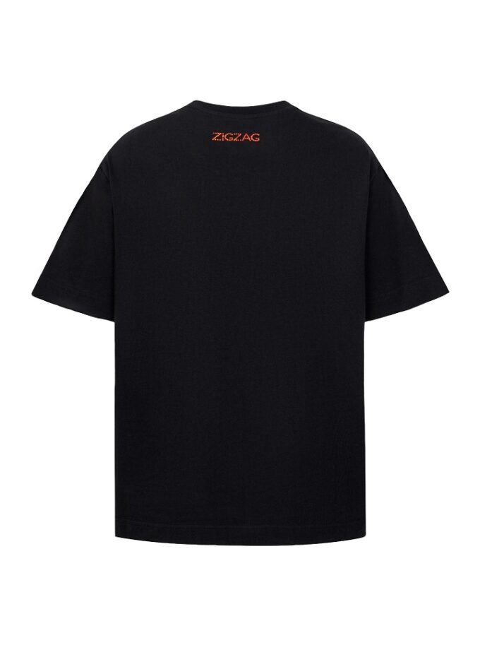 Футболка Zigzag Quiet Queen чорний