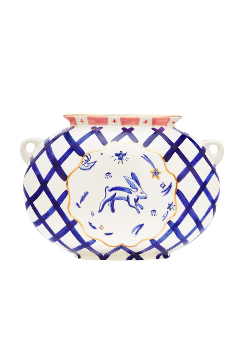 Ваза Gunia широка Заєць