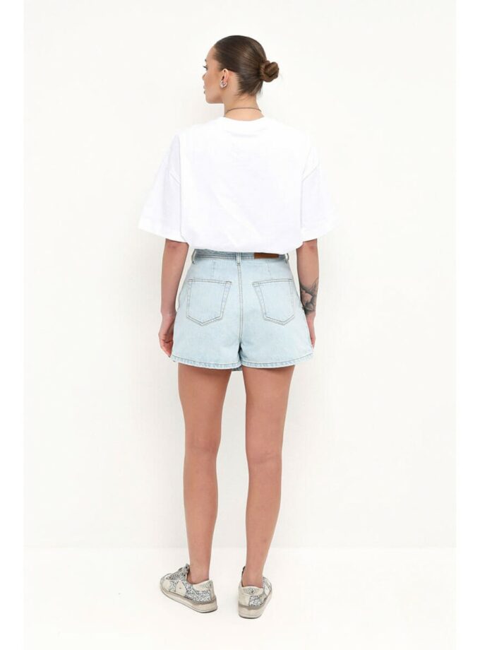 Спідниця-шорти Aisenberg denim світло-блакитна