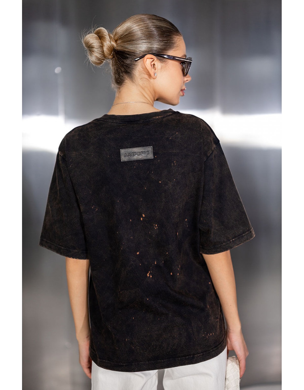 Футболка Aisenberg denim Vintage графіт - Зображення 2
