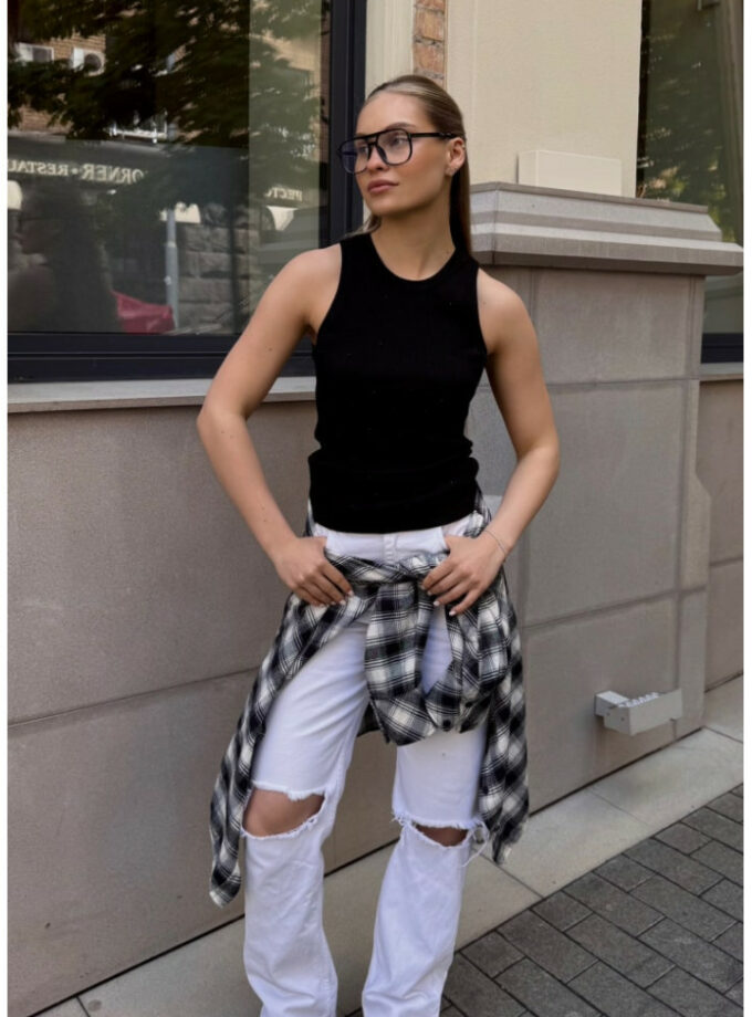 Майка Zigzag розсип чорний