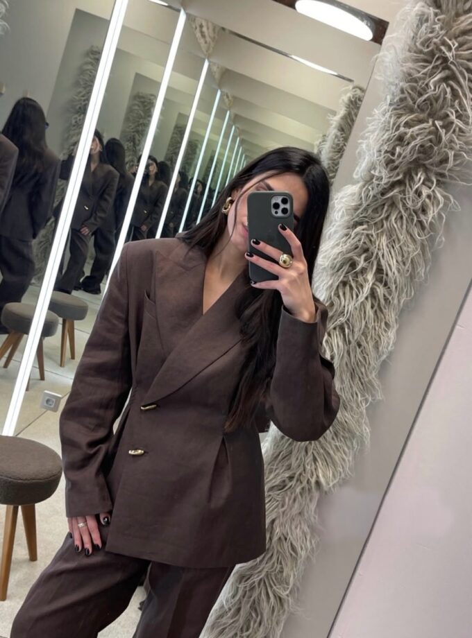 Жакет Jamemme Halkidiki коричневий