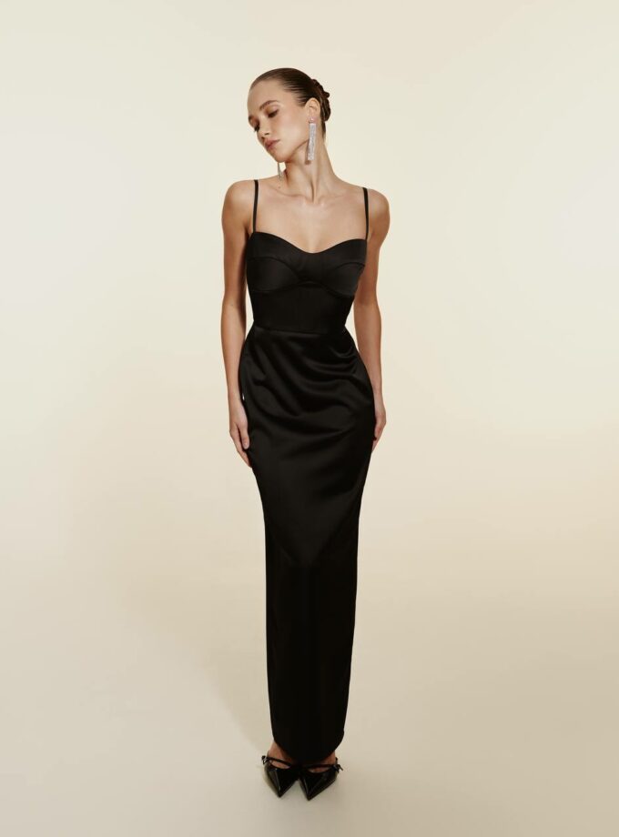 Сукня Godsend Diana maxi чорний