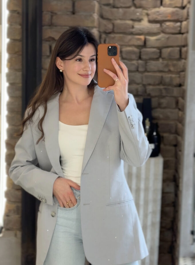 Жакет Sabotage блакитний