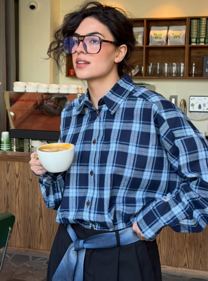 Сорочка Joss синьо блакитна байка