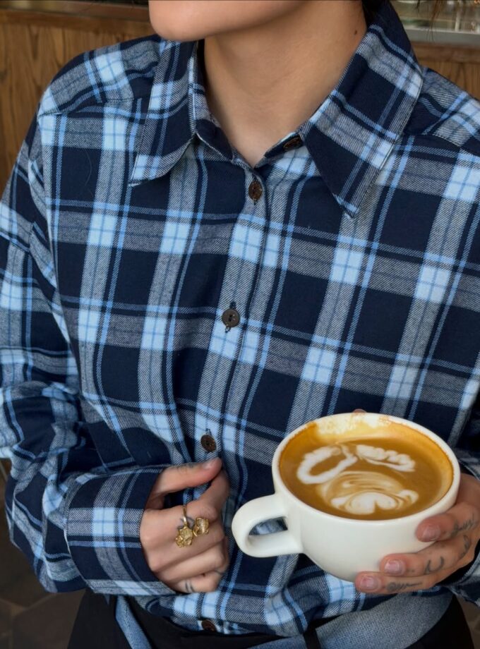 Сорочка Joss синьо блакитна байка