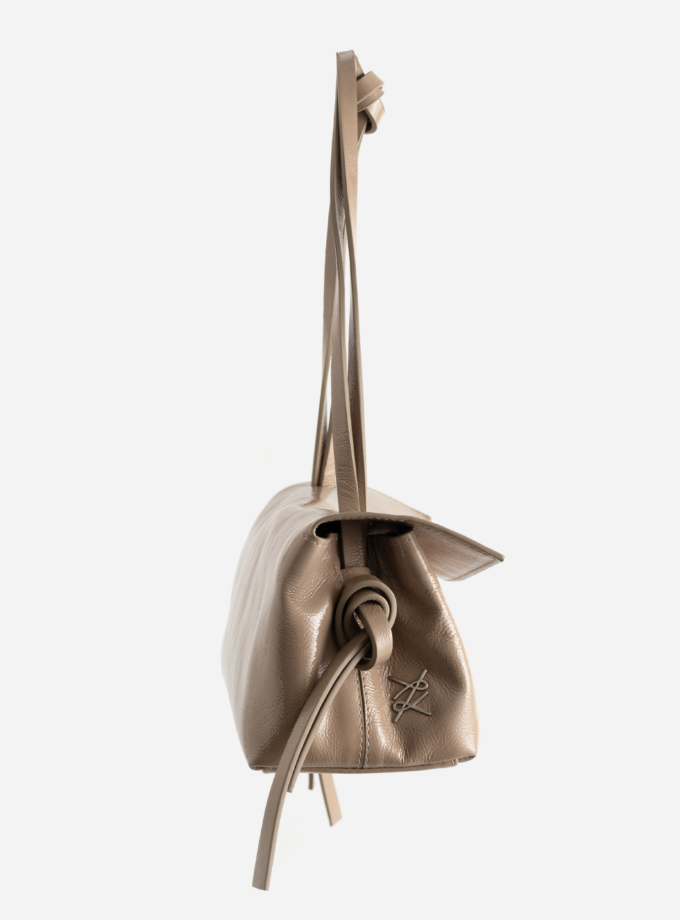 Сумка Kachorovska Rebecca Baguette 29 textured beige