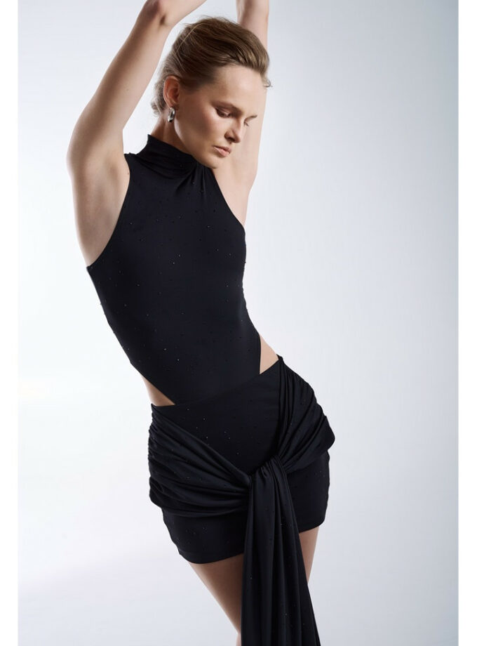 Боді Zigzag Black Attraction чорний