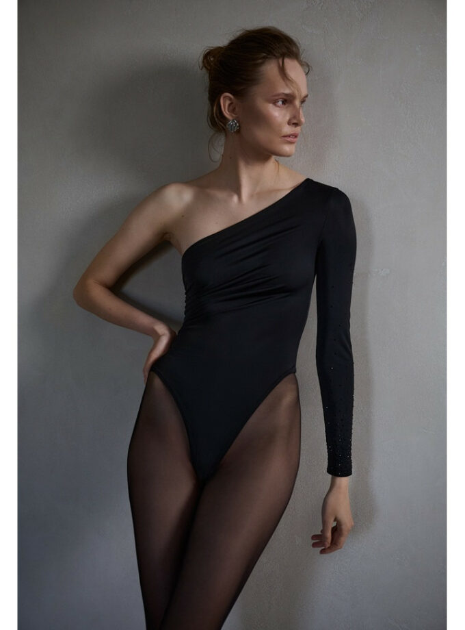 Боді Zigzag Desert чорний