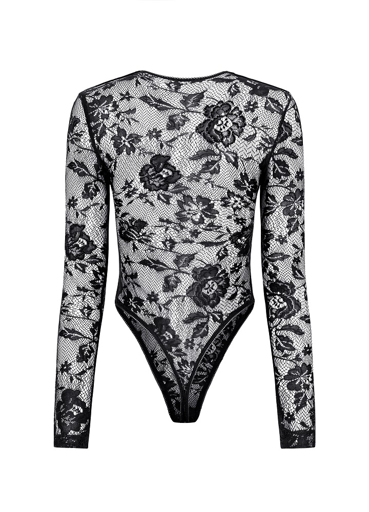 Боді Zigzag Ivory Lace чорний - Зображення 4