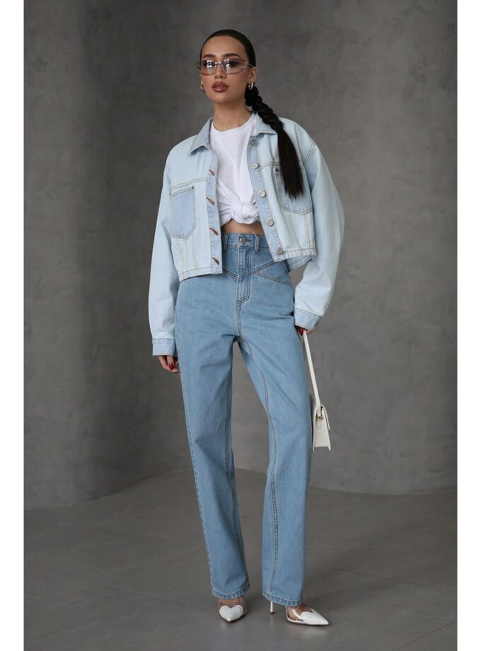 Джинси Aisenberg denim Tina блакитні