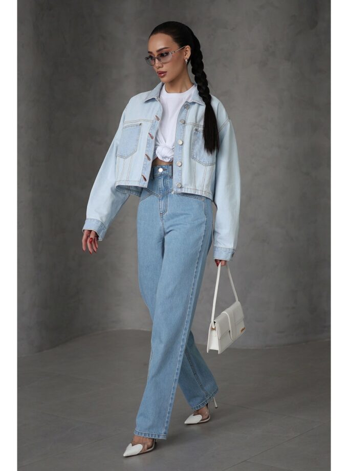 Джинси Aisenberg denim Tina блакитні