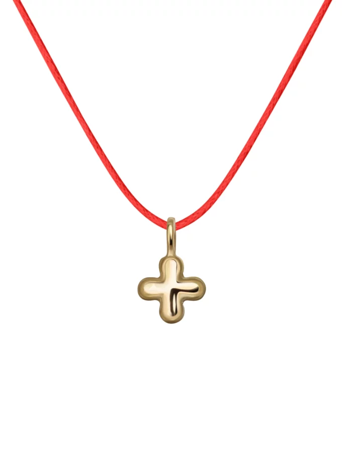 Кулон Gunia дитячий хрестик позолота