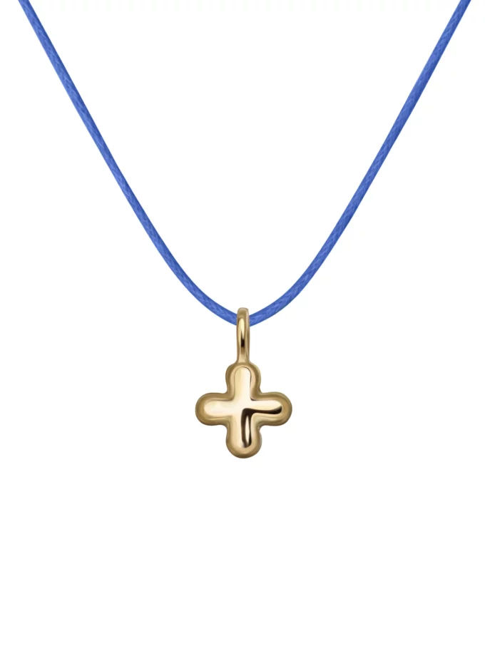 Кулон Gunia дитячий хрестик позолота