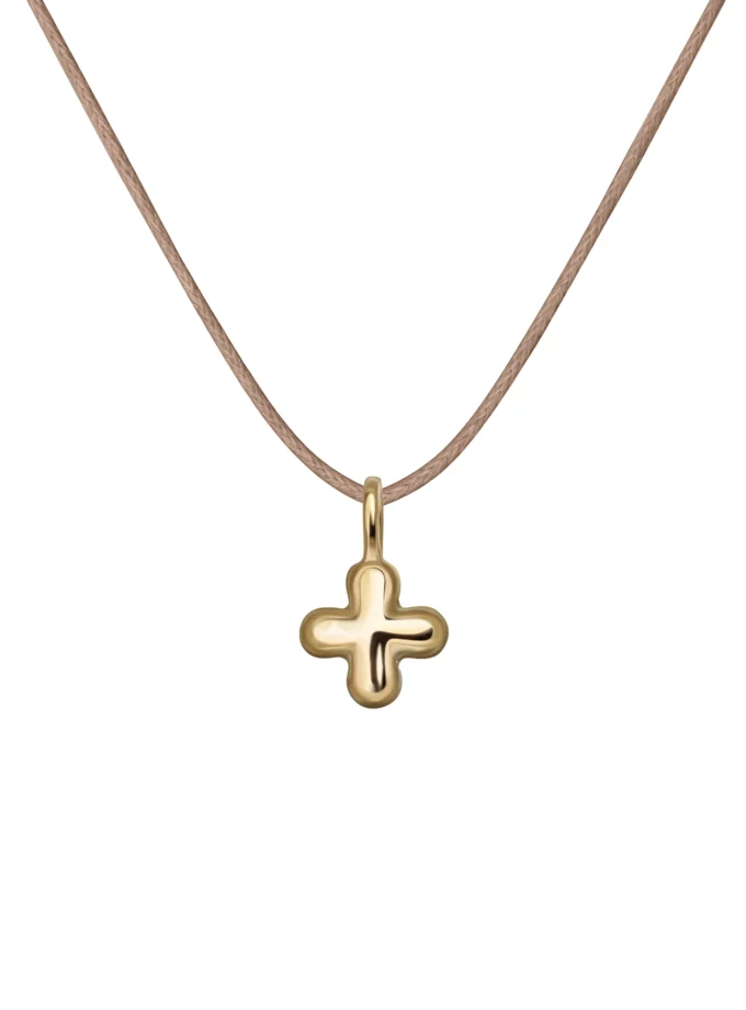 Кулон Gunia дитячий хрестик позолота