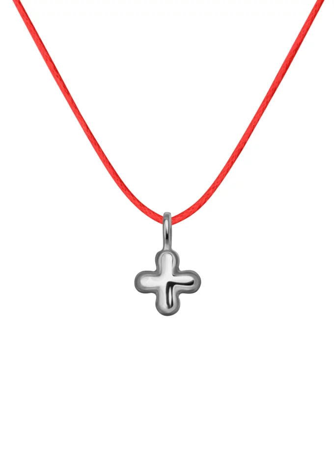Кулон Gunia дитячий хрестик срібло