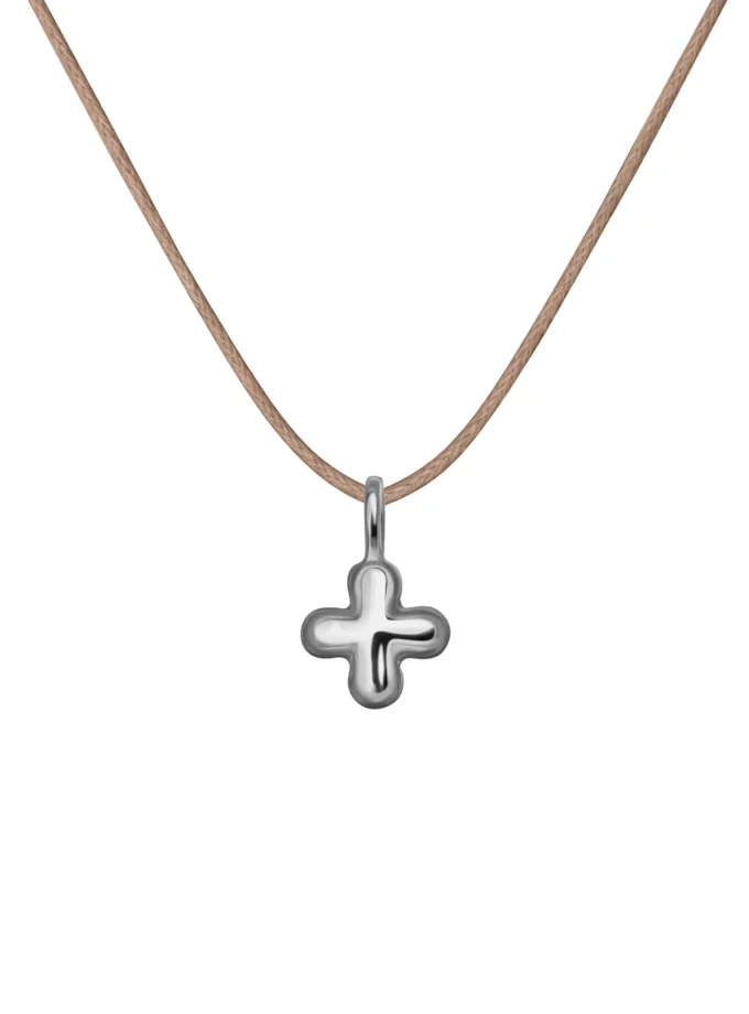 Кулон Gunia дитячий хрестик срібло