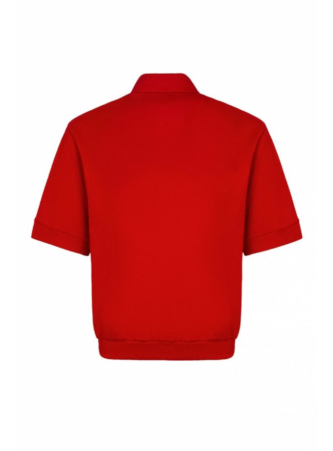 Поло Aisenberg denim червоний