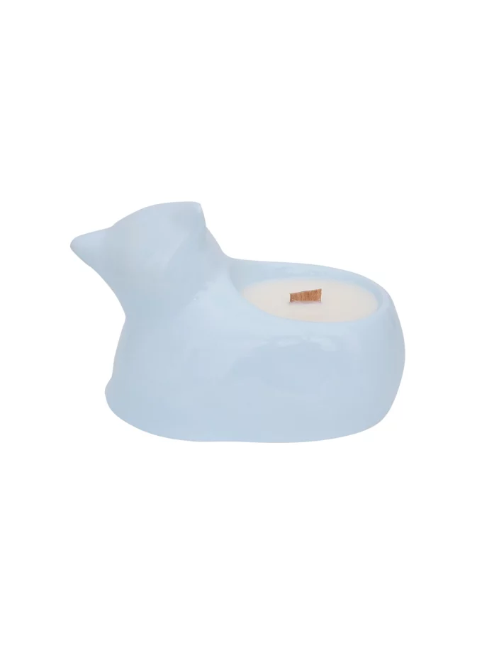 Свічка Gunia Котик блакитна