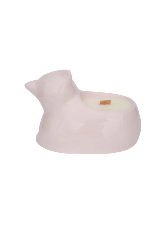 Свічка Gunia Котик рожева