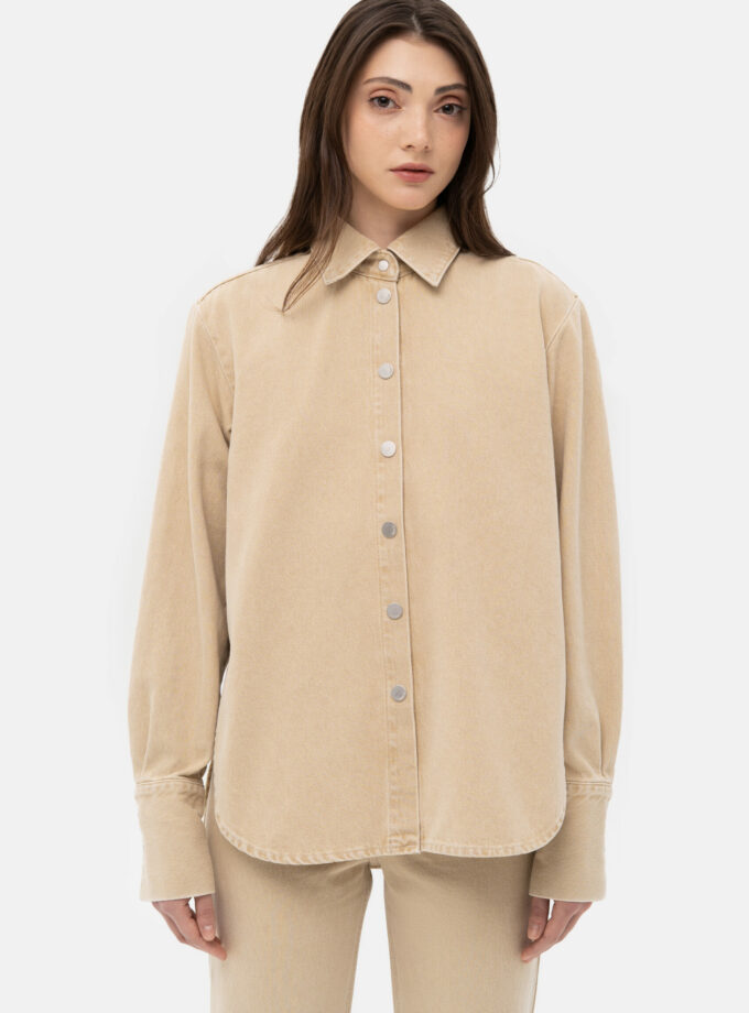 Сорочка MATCH DENIM беж