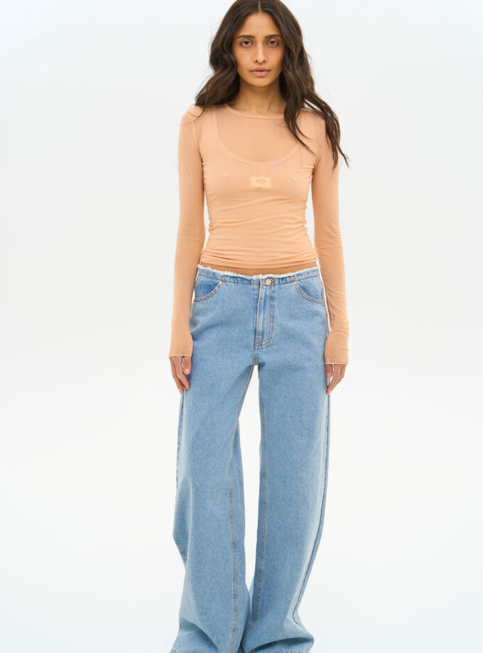 Джинси MATCH DENIM Wide Leg блакитні