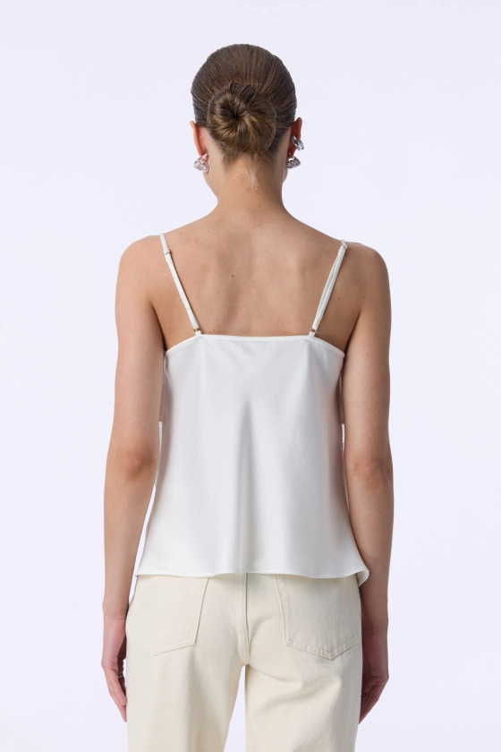 Топ Bazhane Nymph top молочний