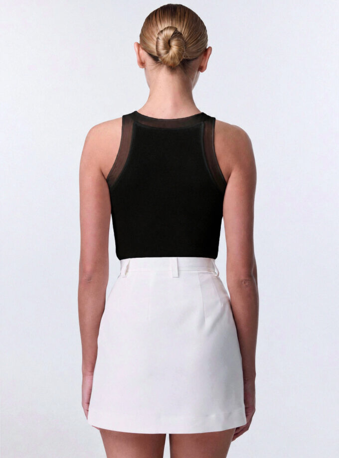 Топ Bazhane Contour top чорний