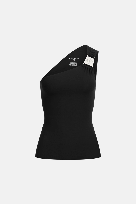 Топ Bazhane Buckle top чорний