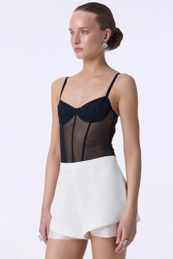 Шорти Bazhane Tandem shorts молочний