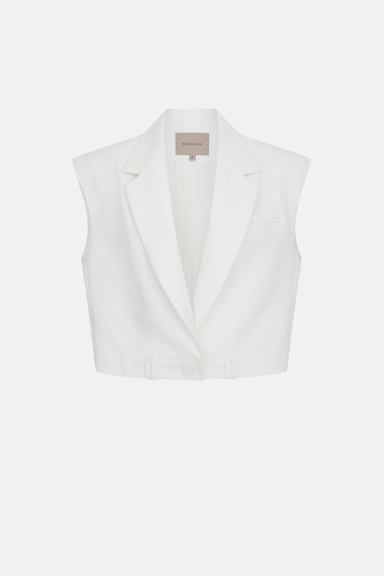 Жилет Bazhane Destructive vest молочний