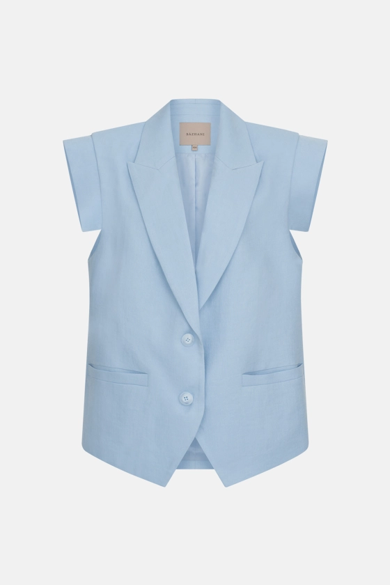 Жилет Bazhane Vivid vest блакитний