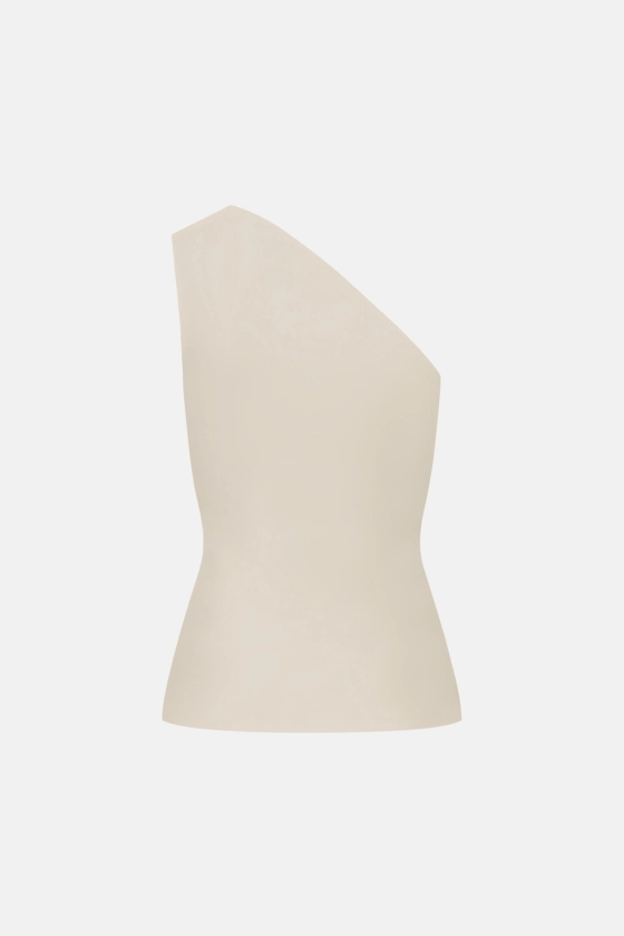 Топ Bazhane Buckle top молочний