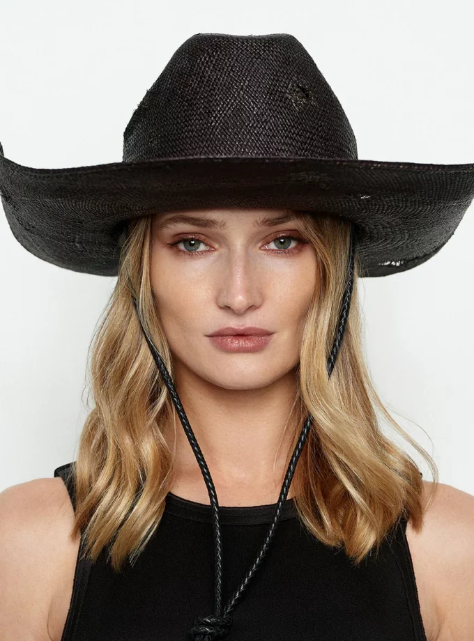 Капелюх RB Cowboy Hat with Leather Trim
