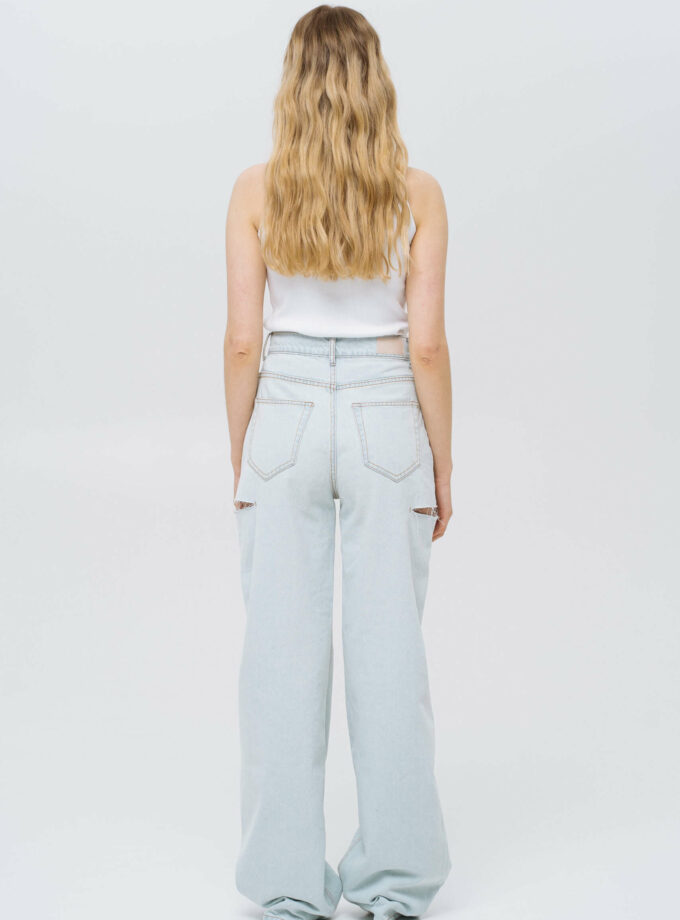 Джинси MATCH DENIM Light Blue із розрізами