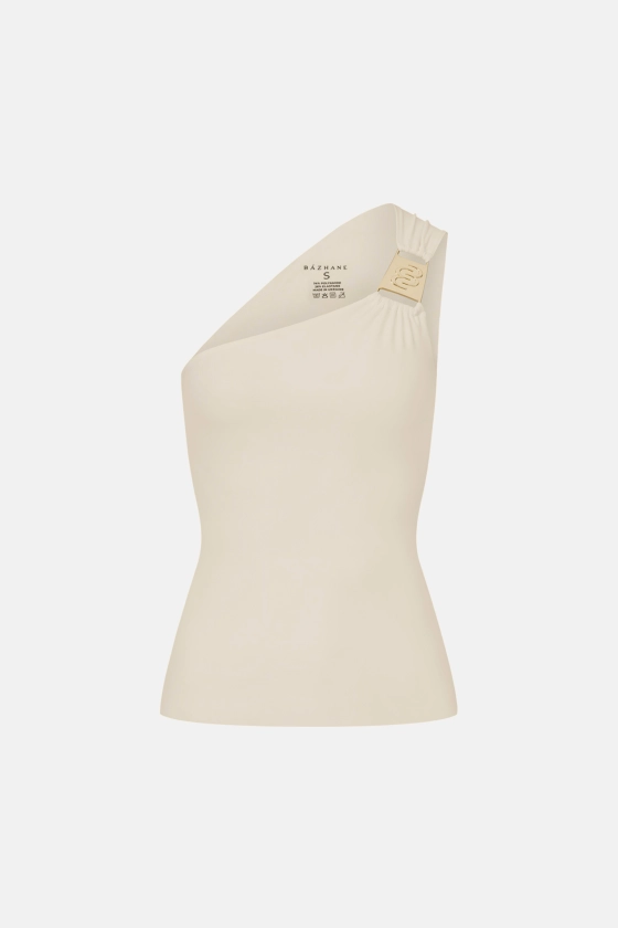 Топ Bazhane Buckle top молочний