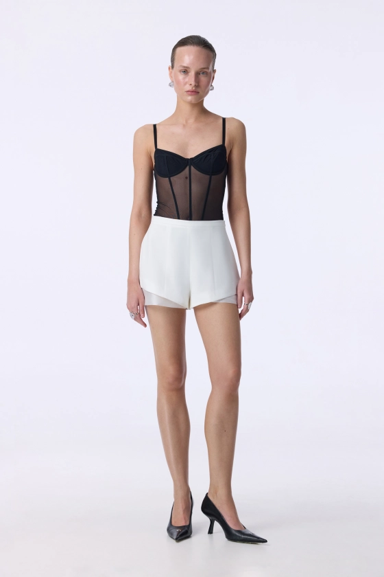 Шорти Bazhane Tandem shorts молочний