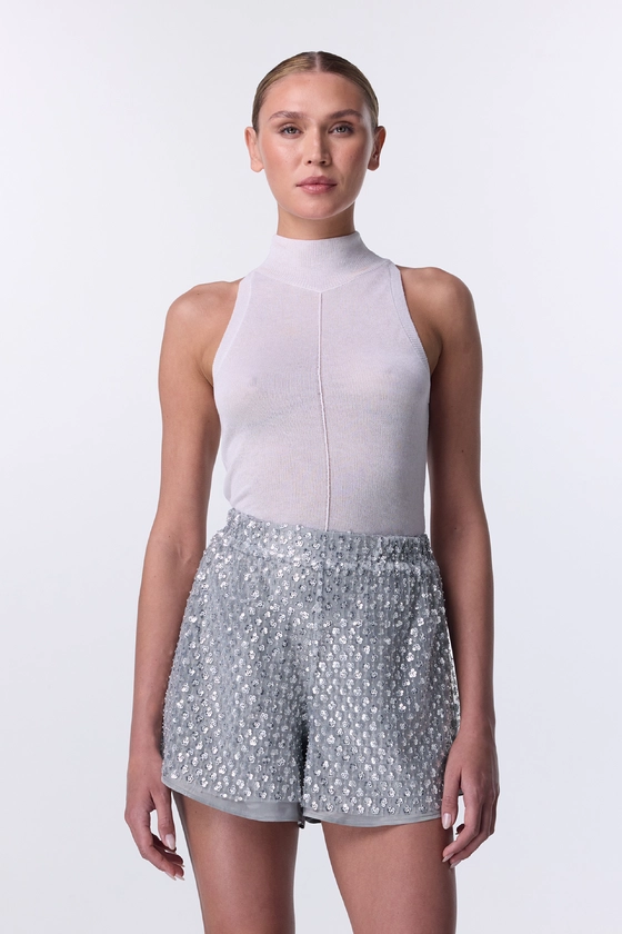 Шорти BAZHANE Shimmer сірий
