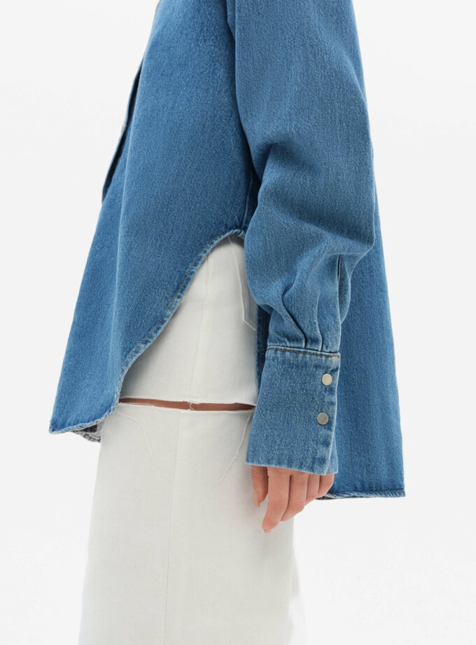 Сорочка MATCH DENIM блакитна