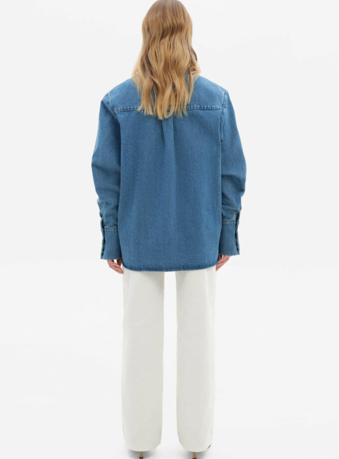 Сорочка MATCH DENIM блакитна