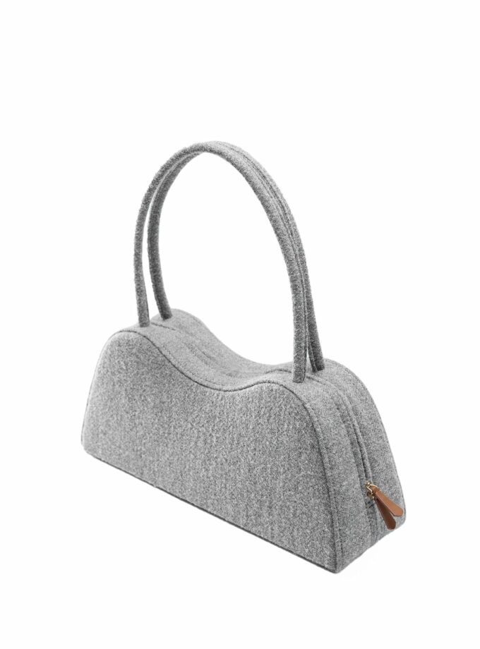 Сумка Poelle Prima Large bag Сірий