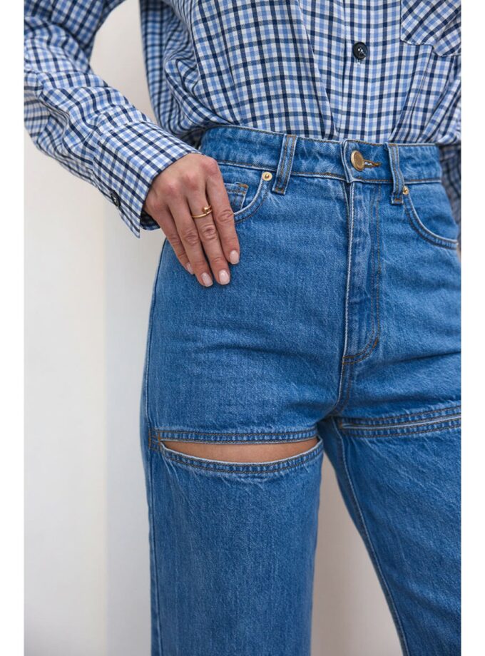 Джинси Aisenberg denim Rihanna сині