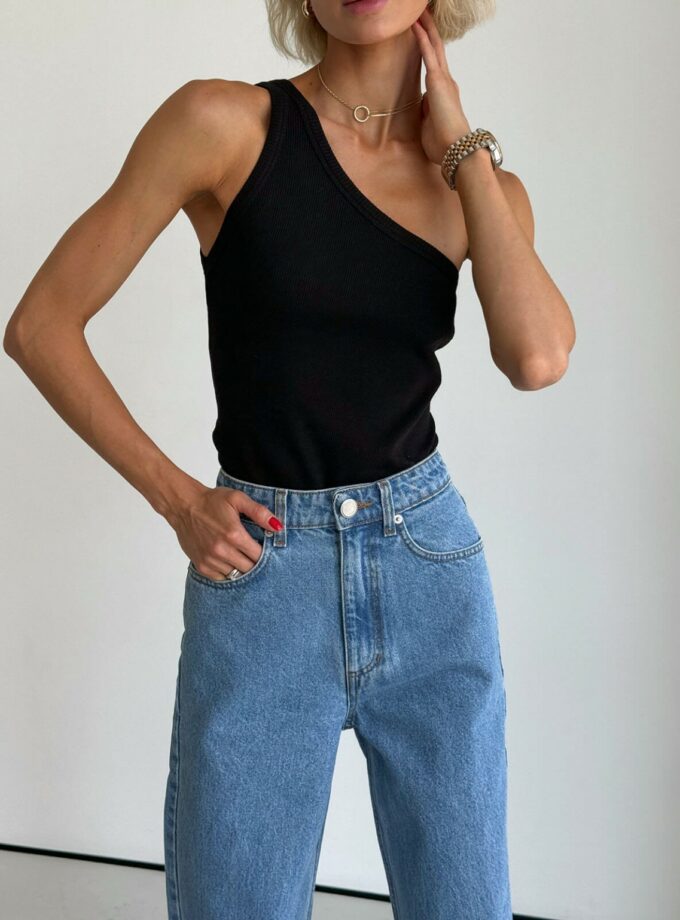 Топ Aisenberg denim чорний