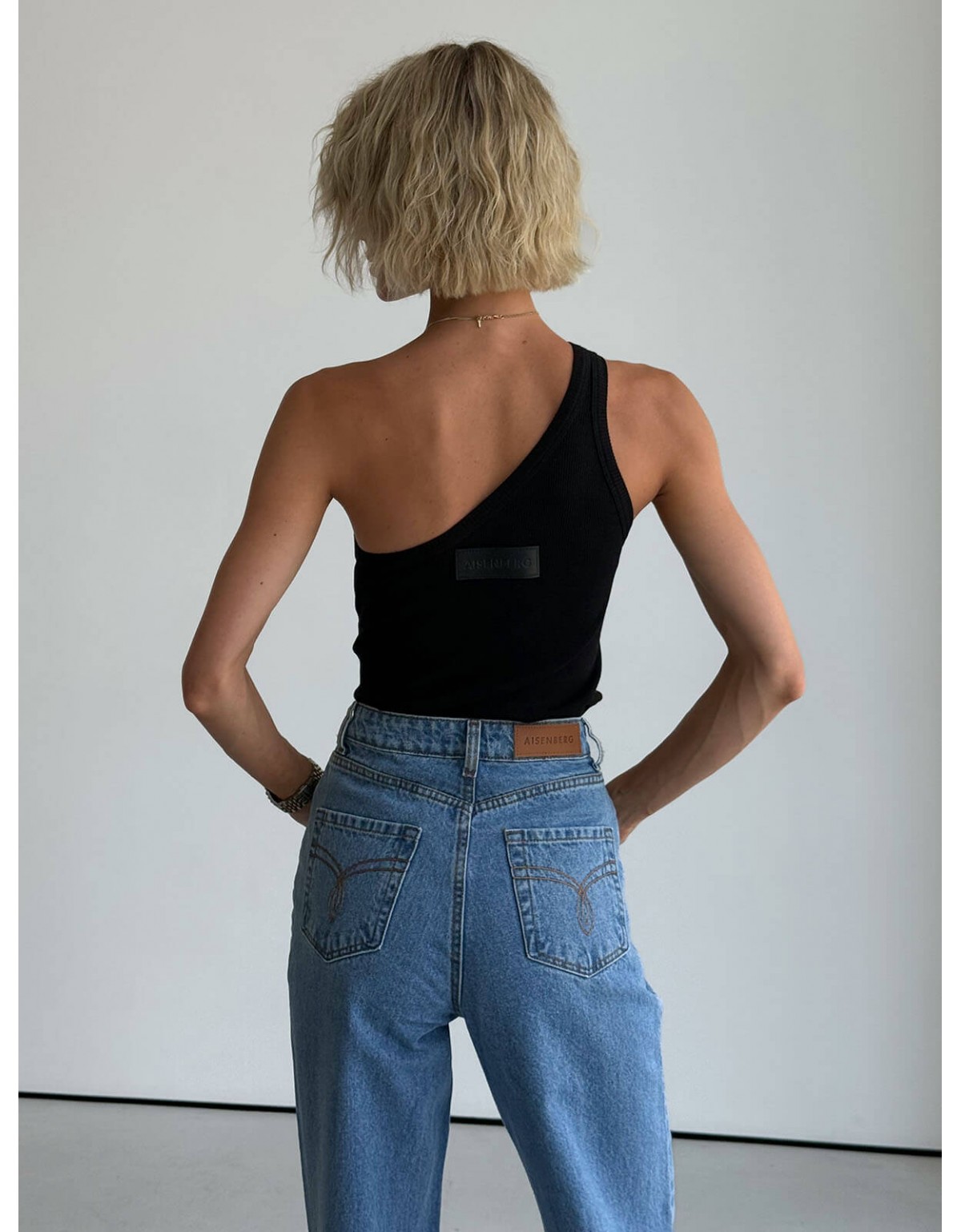 Топ Aisenberg denim чорний - Зображення 3