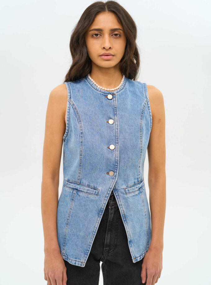 Жилет MATCH DENIM Blue