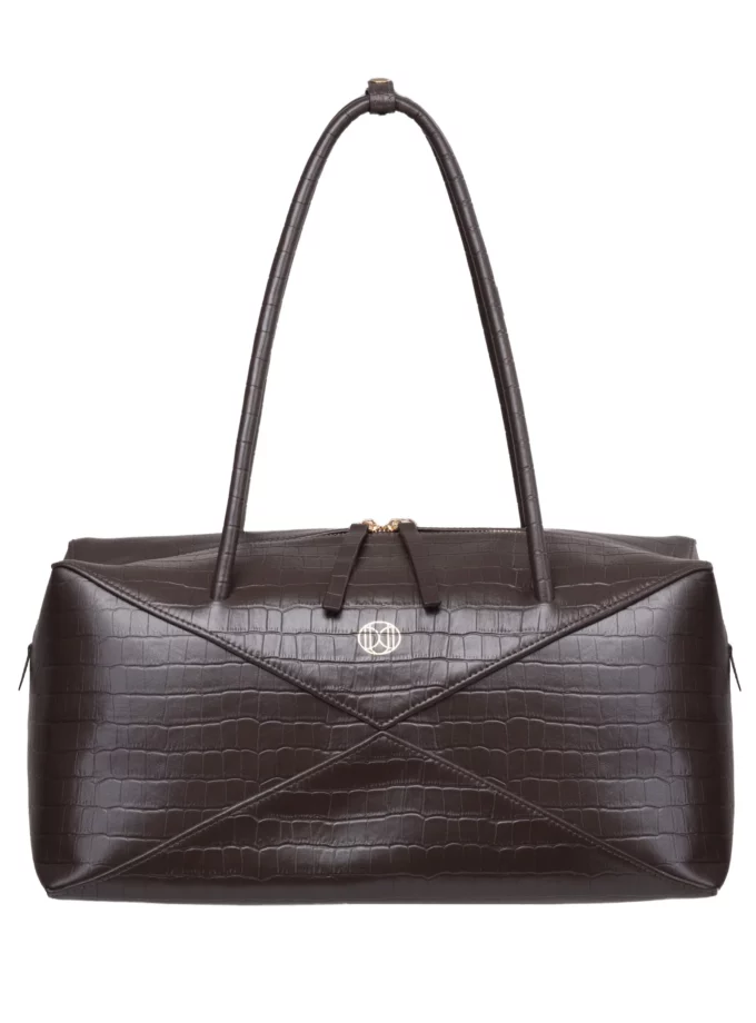 Сумка Du’MO SCULP Bag коричневий крокодил