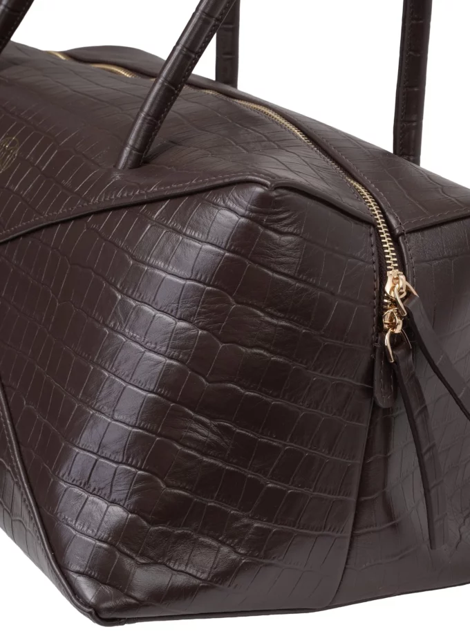 Сумка Du’MO SCULP Bag коричневий крокодил