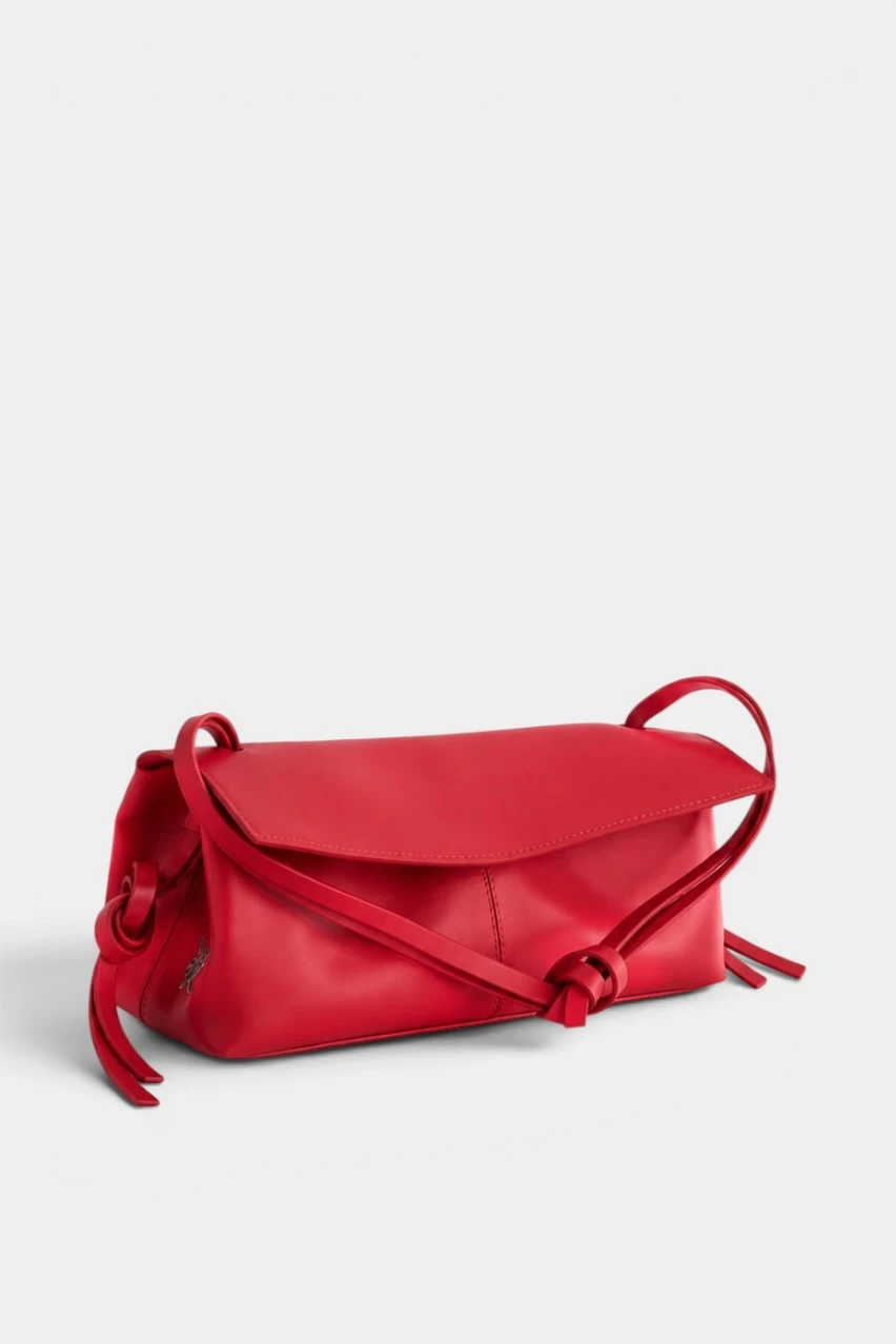 Сумка Kachorovska Rebecca Baguette 29 red срібло - Зображення 2