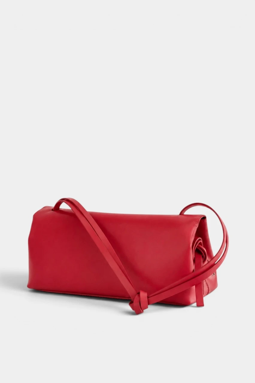 Сумка Kachorovska Rebecca Baguette 29 red срібло - Зображення 3