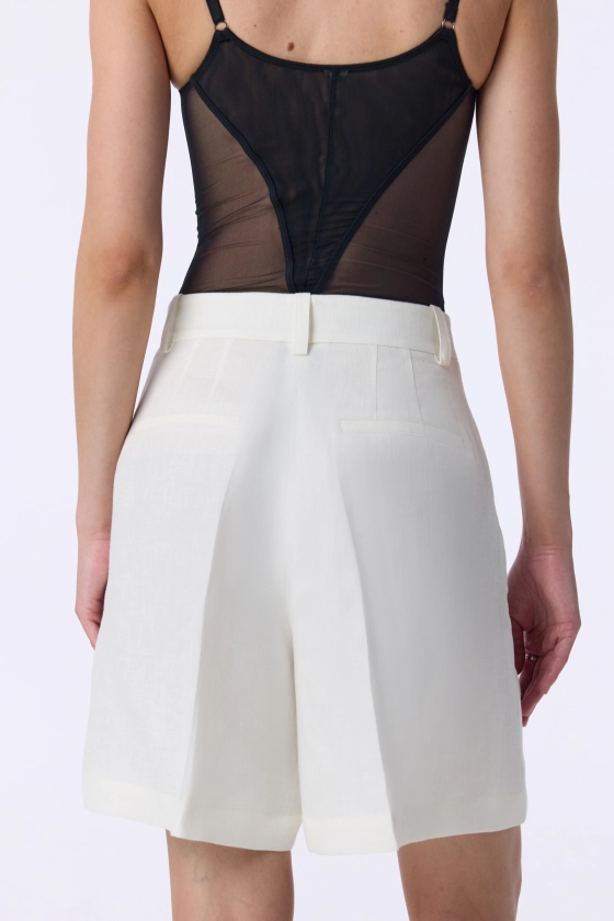 Шорти Bazhane Business shorts молочний